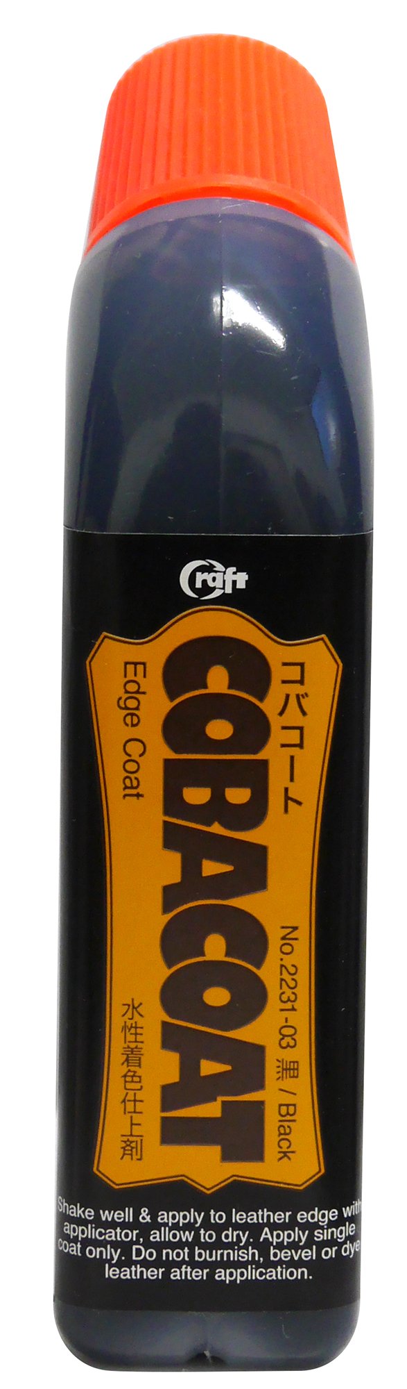 Amazon.co.jp: クラフト社 革工具 コバコート 70ml 黒 2231-03 : ホビー